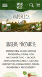 Mobile Screenshot of naturwert.de